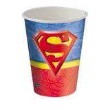 Copo Papel 200 Ml 8 Unidades - Superman Geek - Festcolor