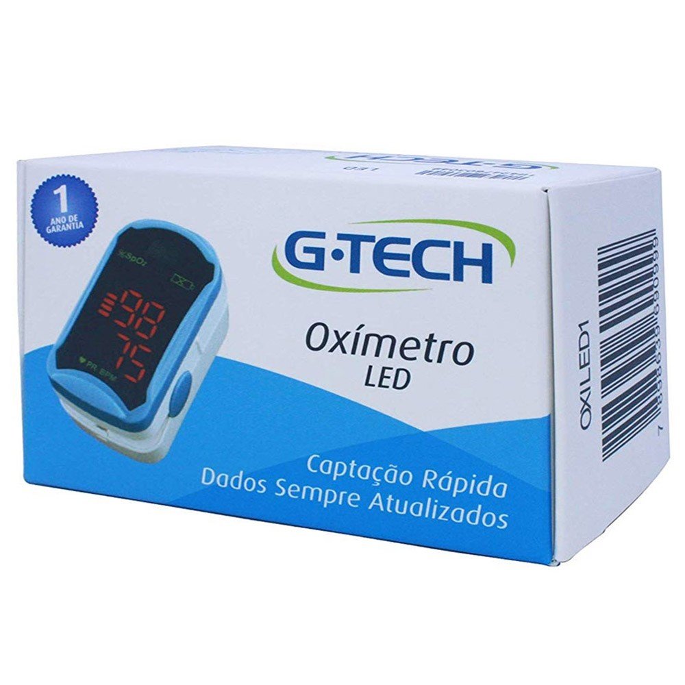 Oximetro De Pulso Oxiled1 Led G-tech Menor preço em Oximetro De Pulso Oxiled1 Led G-tech