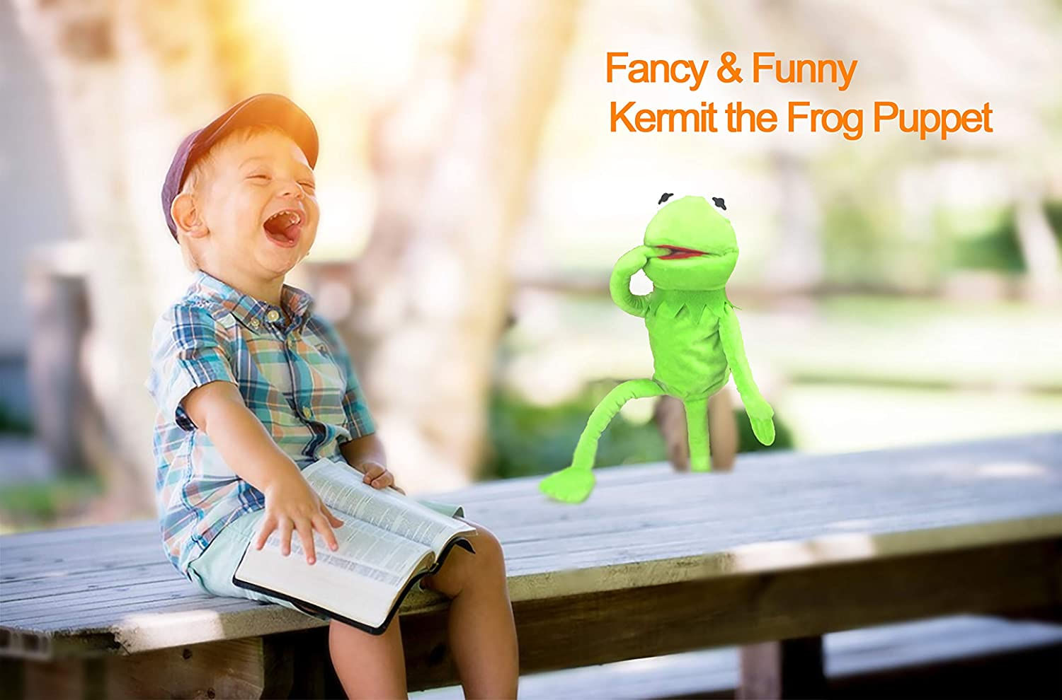 Kermit the frog puppet sales toy