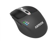Arteck Multi-device Wireless Bluetooth Mouse Com Receptor Nano Usb Ergonomic Right Hand Silent Clicking For Computer Desktop Pc Laptop Mac Ipad E Win