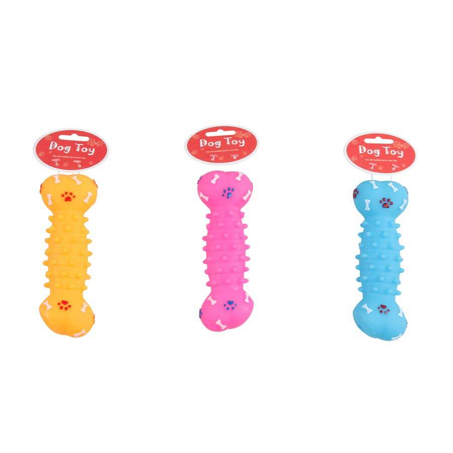 Brinquedo Pawspals Vinyl Bone 616 para Cães - Cores Sortidas