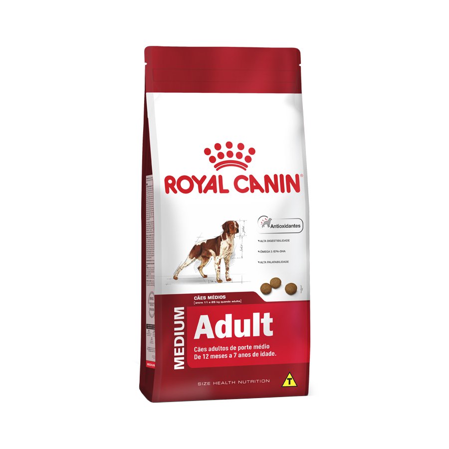 Ração Royal Canin Medium Cães Adultos 2,5kg Carrefour