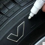 Caneta Toyo Paint Marker Pneu Tinta Carro Moto Branco