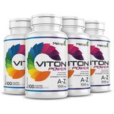 Suplemento Vitaminico  A-Z Viton Power 4x 100 cápsulas 1000mg
