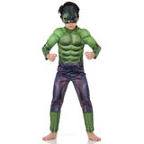 Fantasia Hulk com Peitoral Infantil - Marvel - Avengers P