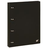 Caderno Argolado Preto Fichário Yes A4 Colegial C/ Folhas