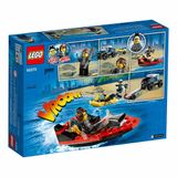 lego city transporte de barco da policia de elite 166 pecas lego