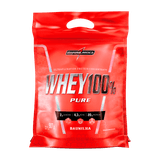 Whey Protein 100% Pure Pouch - Integralmedica Baunilha