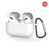 Case Capa Silicone Flexível par Airpods Pro - Branco