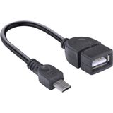 Adaptador Usb Femea Para Micro Usb Com Funcao Otg Ufmu-otg