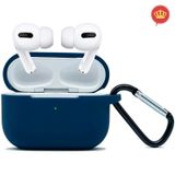 Capa Case Protetora Flexível para AirPods Pro - Azul Marinho