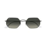 Óculos Ray-Ban Octagonal Rb3556N Grafite L Cinza Degradê Tam 53