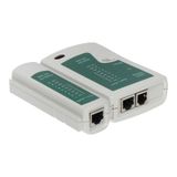 Testador Cabo RJ45 e RJ11 Prático Digital Teste Sequência