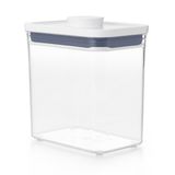 OXO Pote retangular em acrílico com tampa hermética 1,6 litros pop 2.0 OXO