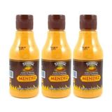 Kit Molho Pimenta Mendez 215Ml 03 Cremosa Defumada Chipotle