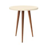 Mesa de Apoio Patrimar Legs 54x54cm - Off White