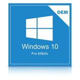Microsoft Windows 10 Pro 32/64 Bits Oem Selo Holográfico