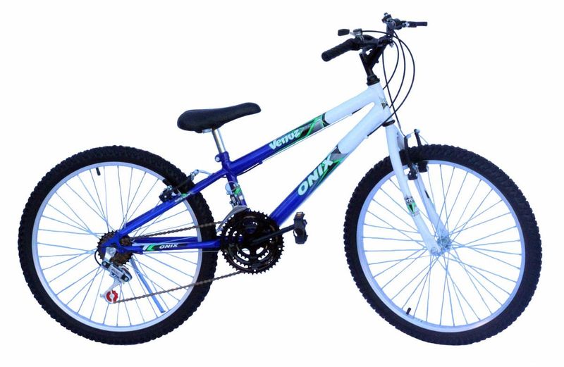 Bicicleta Freedom Bike Onix Aro 24 Rígida 18 Marchas - Azul