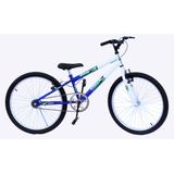 Bicicleta aro 24 onix masc sem marcha azul