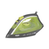 Ferro de Passar a Vapor Arno Ecogliss FEC1Base Cerâmica Verde e Cinza 220V