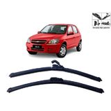Kit Palheta Limpador Parabrisa Para-brisa Dianteiro Chevrolet Celta 2004 À 201