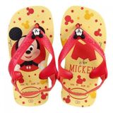 Chinelo Havaianas Baby Mickey Amarelo -