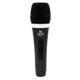 Microfone Com Fio Profissional Preto Alta Qualidade
