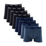 Kit Cueca Boxer Mash 8 Peças Masculina Algodão Elástico Sortido Gg