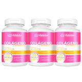 Colágeno Verisol + Vitamina C - Ashivins - 360 comp. - 500 mg Sem Sabor