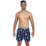 Short Tactel Masculino Estampado San Maré Come Come  -