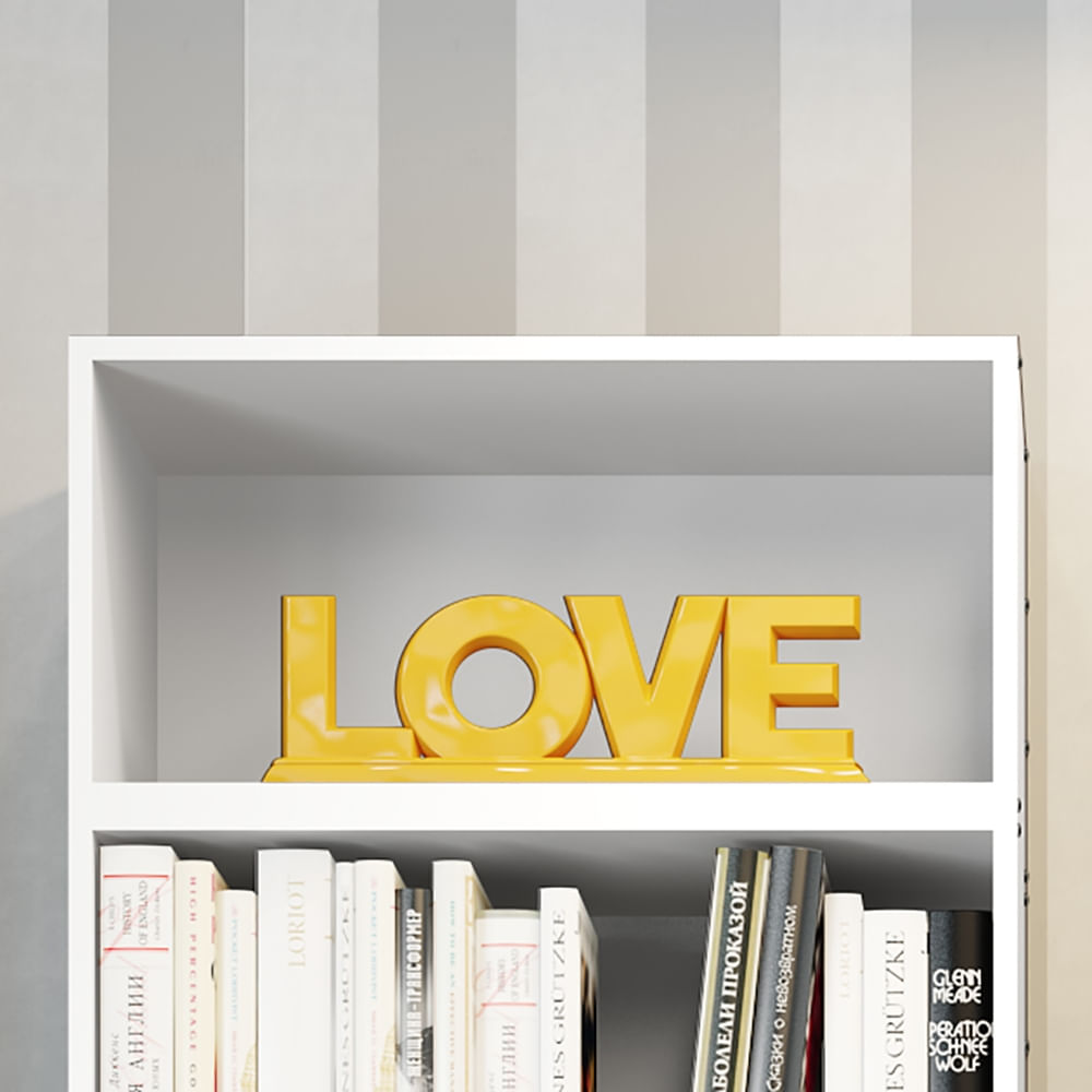 Nicho Grande 60cm Mov Em Branco Tx - Be Mobiliário