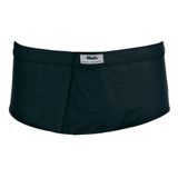 Cueca Slip Com Abertura Mash Masculina Algodão Preto G