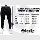 Calça Street Spot Masculina Moletom Sport 182 Preto Gg