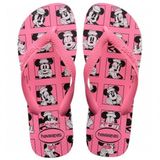 Chinelo Havaianas Top Disney Rosa Cristal -