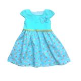 Vestido Color Mini Gatinhos Com Cinto Menina Bebê Barato Promoção