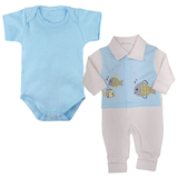 Roupa Bebê Bonita Barato Saída Maternidade Kit 2 Pçs Inverno