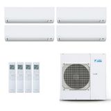 Ar-condicionado Multi Split Inverter Daikin 38.000 Btus (3x Evap Hw 9.000 + 1x Evap Hw 24.000) Quente/frio 220v