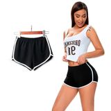 Shorts Feminino Abertura Lateral Fitness Corrida Dança