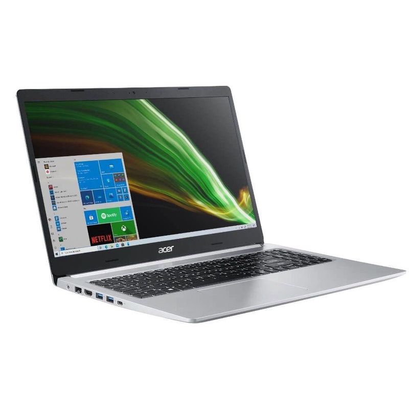 Notebook - Acer A515-56-327t I3-1115g4 1.70ghz 4gb 256gb Ssd Intel Hd Graphics Windows 10 Home Aspire 5 15,6