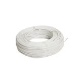 Fio Cabo Flexível 6mm Branco - 25 Metros