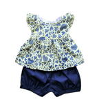 Conjunto Baby Gijo Bata Chiffon + Short Com Elástico Menina Bebê Promoção