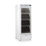 Cervejeira Grb-57v Br Branca 572 L C/ Porta De Vidro Duplo Temperado Aquecido E Led Perimetral E Testeira - Gelopar 220v Gelopar