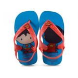 Chinelo Havaianas Baby Heróis Azul Turqueza -