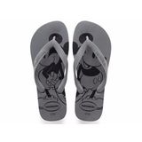 Chinelo Havaianas Mickey Simples Cinza -