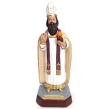 Imagem Escultura Santo Agostinho 20 Cm Gesso