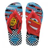 Chinelo Havaianas Kids Cars Azul Turqueza -