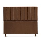 Cabeceira Cancun Cama King Size Marrom Suede -renascer Decor