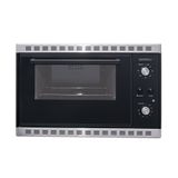 Forno Elétrico De Embutir Nardelli Esi 45 Litros Preto Com Inox 127v