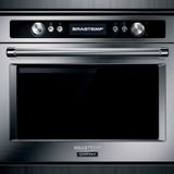 Micro-ondas de Embutir Brastemp Gourmand 40 Litros Inox com Sistema 3D e Sensor Cooking - BMO45AR 220V