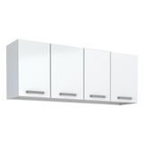 Armário Aéreo Aço Eros Flat 1,40 Branco 89662 Cozimax